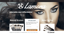 Desktop Screenshot of lamorabeauty.com